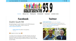Desktop Screenshot of dublinsouthfm.ie